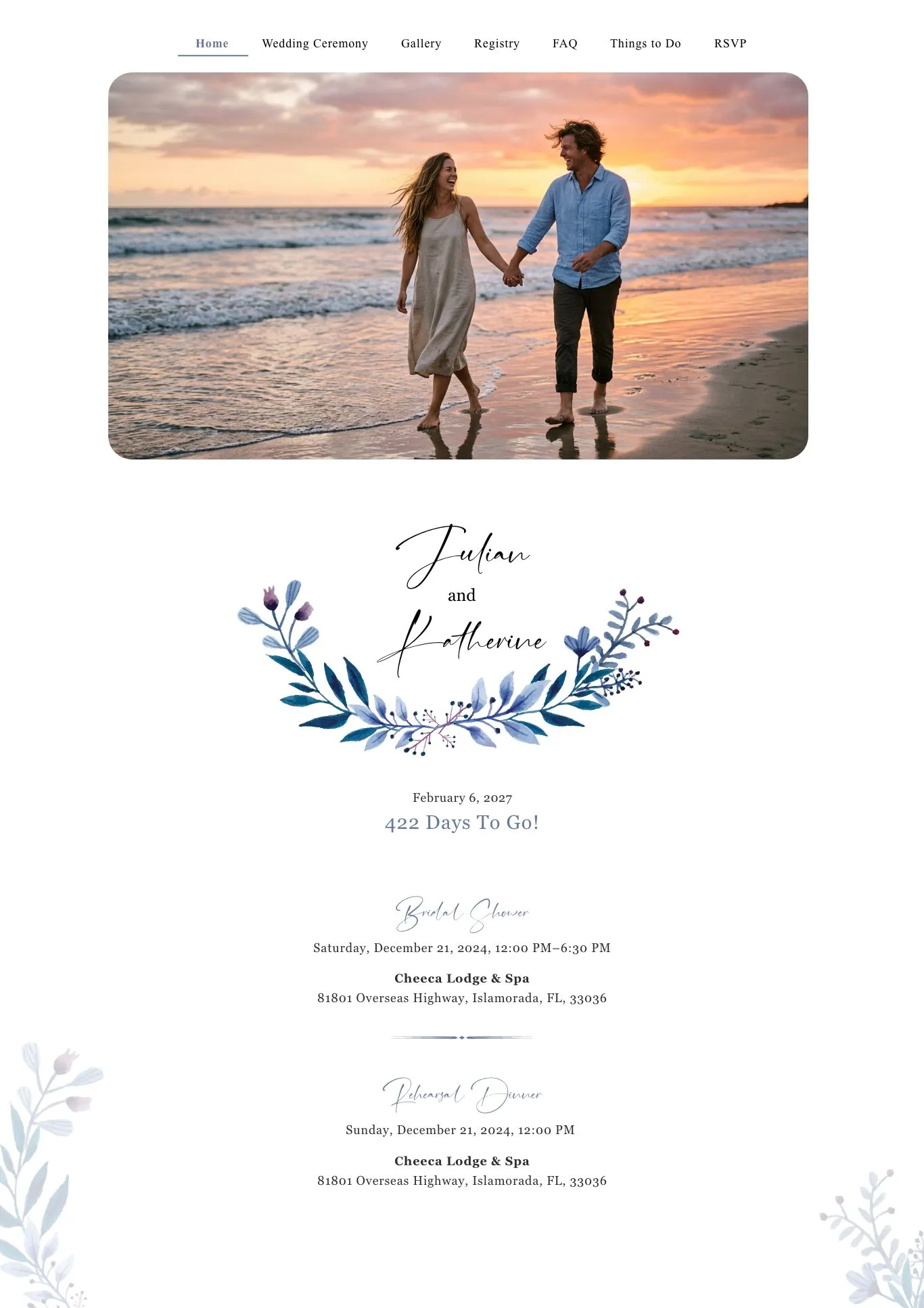 Website template 2